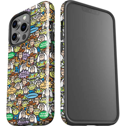 Disney Toy Story Characters Collage Pattern iPhone 13 Pro Impact Case