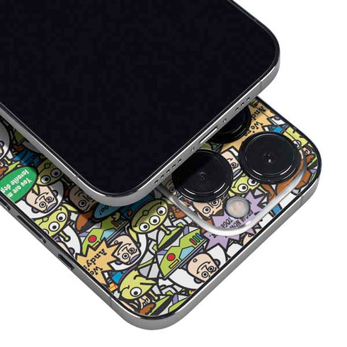 Disney Toy Story Characters Collage Pattern iPhone 13 Pro Skin