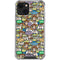 Disney Toy Story Characters Collage Pattern iPhone 14 Plus Clear Case