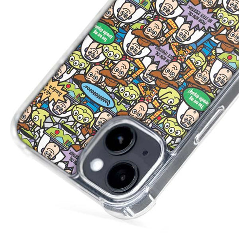 Disney Toy Story Characters Collage Pattern iPhone 14 Plus MagSafe Case