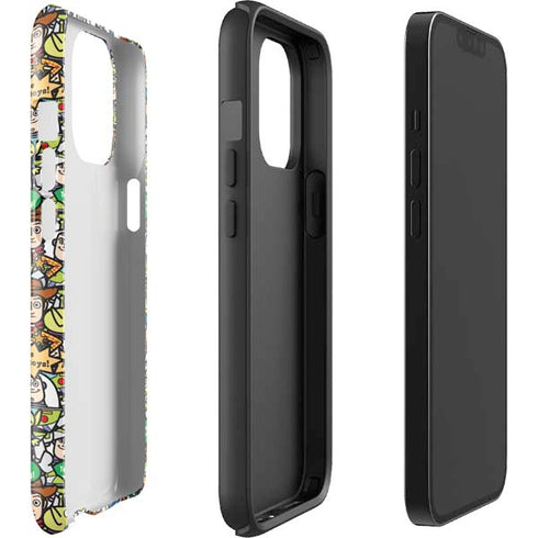 Disney Toy Story Characters Collage Pattern iPhone 15 Pro Max Impact Case
