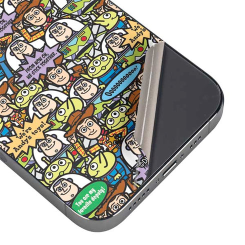Disney Toy Story Characters Collage Pattern iPhone 14 Pro Max Skin