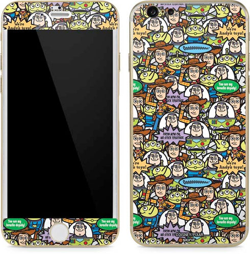 Disney Toy Story Characters Collage Pattern iPhone 6/6s Skin