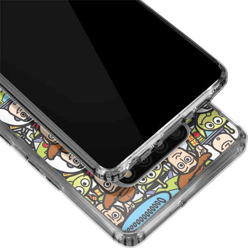 Disney Toy Story Characters Collage Pattern LG Stylo 6 Clear Case