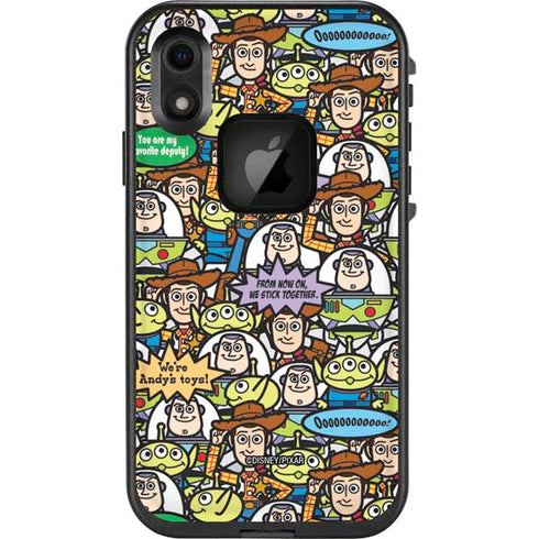 Disney Toy Story Characters Collage Pattern LifeProof Fre iPhone Skin