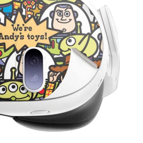Disney Toy Story Characters Collage Pattern Meta Quest 3 Skin