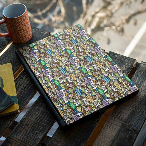 Disney Toy Story Characters Collage Pattern MSI GS65 Stealth Laptop Skin