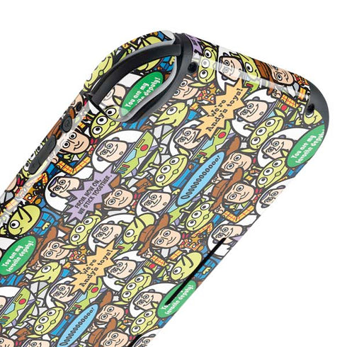 Disney Toy Story Characters Collage Pattern Nintendo Switch Lite Skin