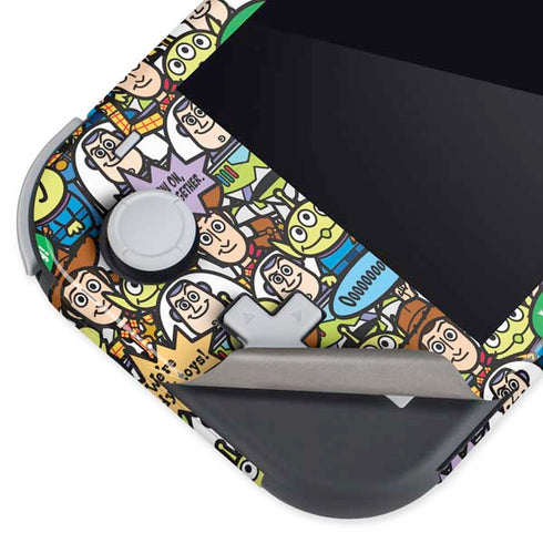 Disney Toy Story Characters Collage Pattern Nintendo Switch Lite Skin