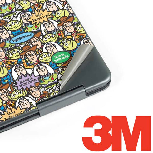 Disney Toy Story Characters Collage Pattern Notebook 9 Pro 13in (2017) Skin