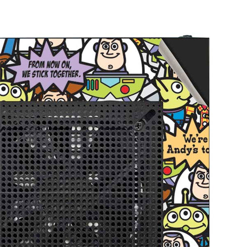Disney Toy Story Characters Collage Pattern NZXT H510 Compact ATX Mid-Tower Case Skin