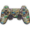 Disney Toy Story Characters Collage Pattern PS3 Dual Shock wireless controller Skin