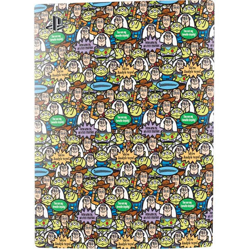 Disney Toy Story Characters Collage Pattern PS5 Bundle Skin