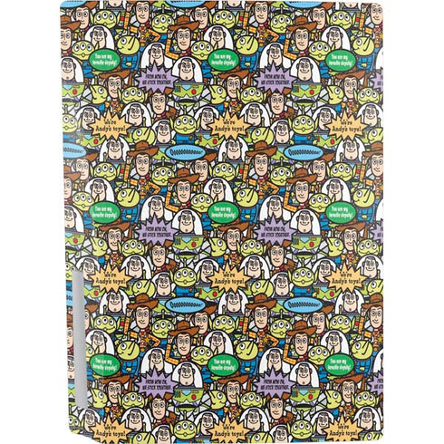 Disney Toy Story Characters Collage Pattern PS5 Console Skin