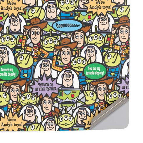 Disney Toy Story Characters Collage Pattern PS5 Slim Digital Edition Console Skin