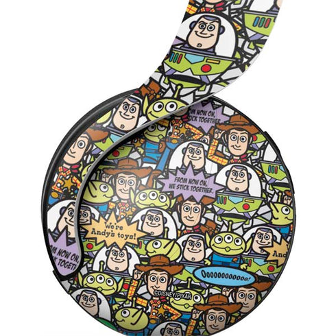 Disney Toy Story Characters Collage Pattern PULSE 3D Wireless Headset for PS5 Skin