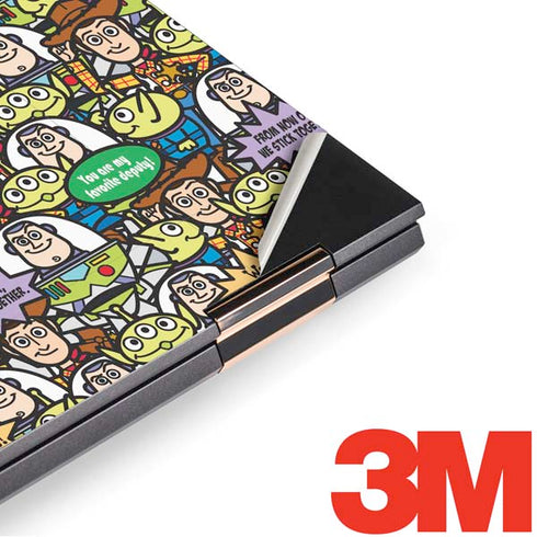 Disney Toy Story Characters Collage Pattern HP Spectre Skin