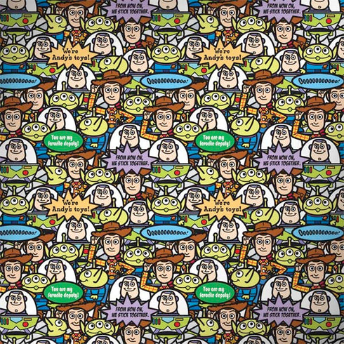 Disney Toy Story Characters Collage Pattern HP Spectre Skin