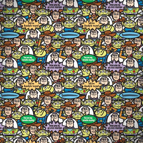 Disney Toy Story Characters Collage Pattern Surface Book 2 15in Skin