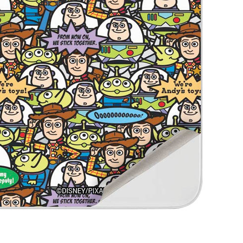 Disney Toy Story Characters Collage Pattern Surface Duo Skin