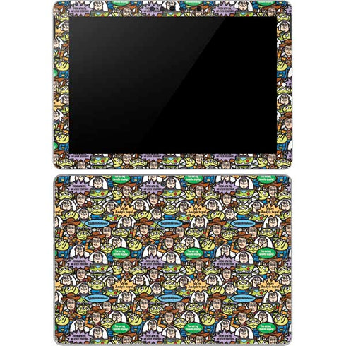 Disney Toy Story Characters Collage Pattern Surface Go Skin