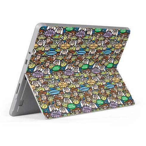 Disney Toy Story Characters Collage Pattern Surface Go Skin
