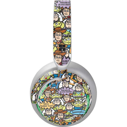Disney Toy Story Characters Collage Pattern Surface Headphones Skin