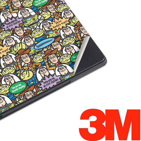 Disney Toy Story Characters Collage Pattern Surface Pro 7 Skin