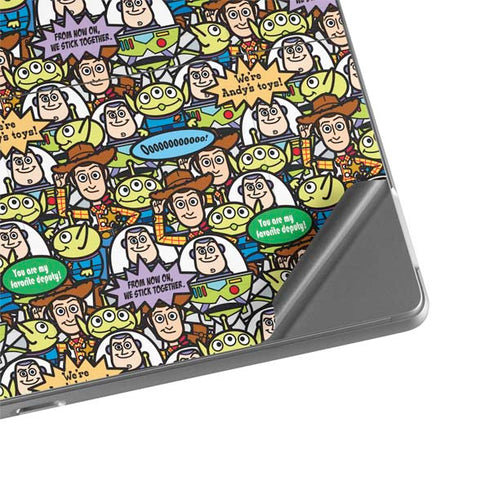 Disney Toy Story Characters Collage Pattern Surface Pro 8 Skin