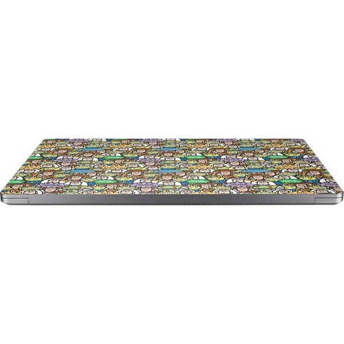 Disney Toy Story Characters Collage Pattern Universal Laptop 12in (9.8 x 6.8in) Skin