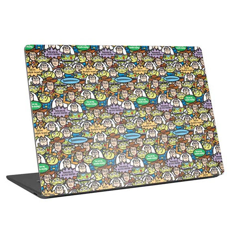 Disney Toy Story Characters Collage Pattern Universal Laptop 13in (10.6 x 7.6in) Skin