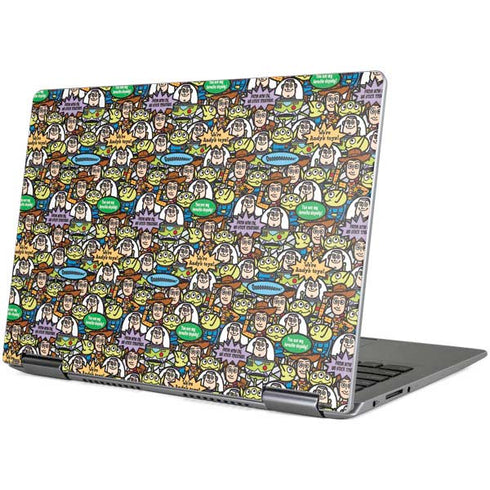 Disney Toy Story Characters Collage Pattern Yoga 710 14in Skin