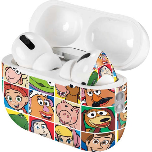 Disney Toy Story Characters Collage faces AirPods Pro 2nd Gen Skin
