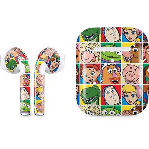 Disney Toy Story Characters Collage faces Apple AirPods 2 Skin