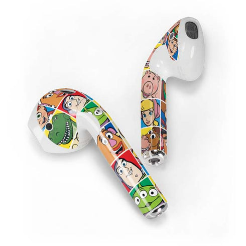 Disney Toy Story Characters Collage faces Apple AirPods 2 Skin