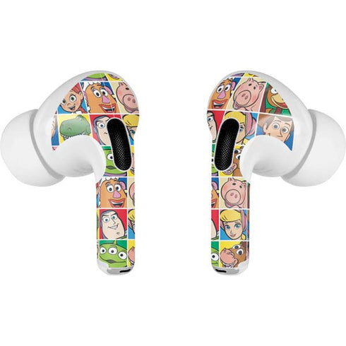 Disney Toy Story Characters Collage faces Apple AirPods Pro Skin