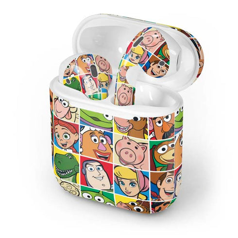 Disney Toy Story Characters Collage faces Apple AirPods Skin
