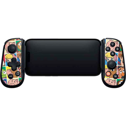 Disney Toy Story Characters Collage faces Backbone One for iPhone Game Controller Skin