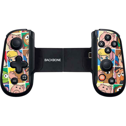 Disney Toy Story Characters Collage faces Backbone One for iPhone Game Controller Skin