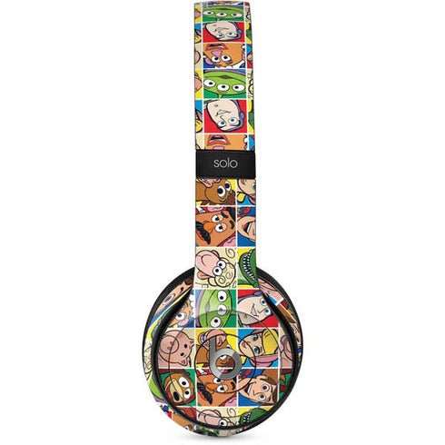 Disney Toy Story Characters Collage faces Beats Solo 2 Wired Skin