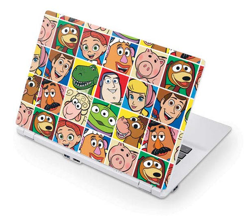 Disney Toy Story Characters Collage faces Acer Chromebook Skin