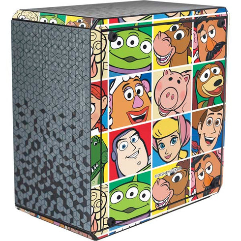 Disney Toy Story Characters Collage faces Cooler Master MasterBox Q300L Mini Tower Skin