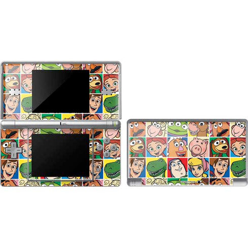 Disney Toy Story Characters Collage faces DS Lite Skin