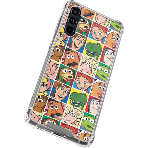 Disney Toy Story Characters Collage faces Galaxy A54 5G Clear Case