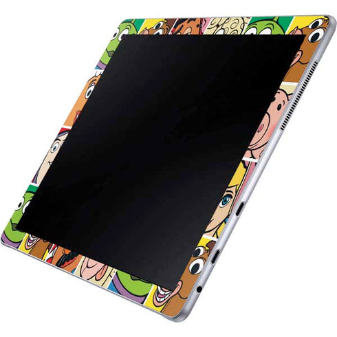 Disney Toy Story Characters Collage faces Galaxy Book 12in Skin