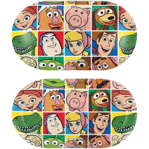 Disney Toy Story Characters Collage faces Galaxy Buds Plus Skin