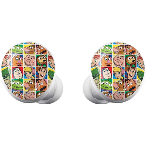 Disney Toy Story Characters Collage faces Galaxy Buds Plus Skin