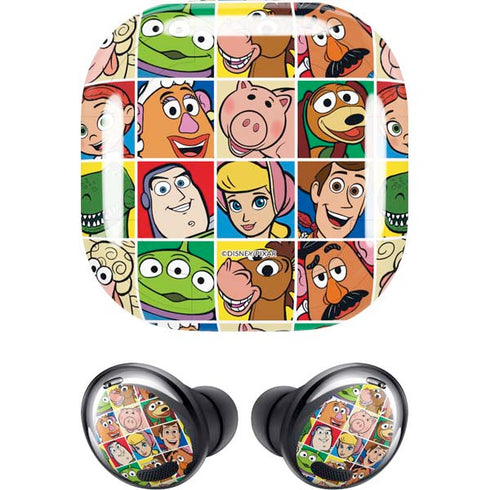 Disney Toy Story Characters Collage faces Galaxy Buds Pro Skin