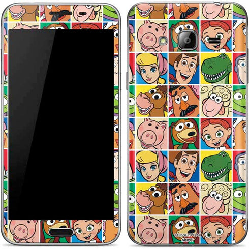 Disney Toy Story Characters Collage faces Galaxy J3 Skin