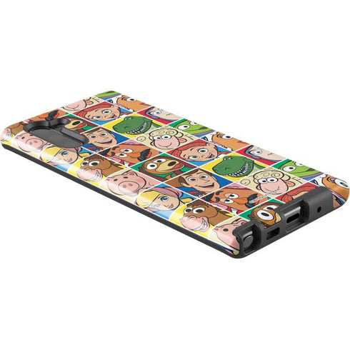Disney Toy Story Characters Collage faces Galaxy Note 10 Pro Case